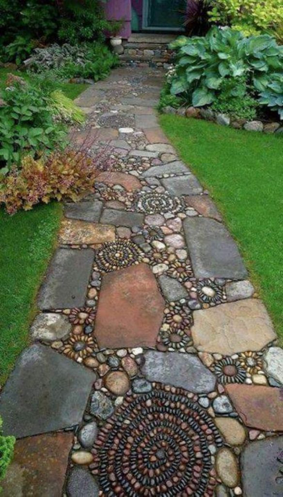 18 Incredible Pathways Design to Cheer up Your Garden Place 1dd0ef0b3bc037ca5d4bbd49f7fc7f2f 1 584x1024 18 Incredible Pathways Design to Cheer up Your Garden Place