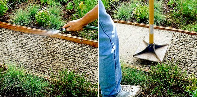 2 2 634x315 Solve the Puzzle: DIY Flagstone Walkway Tutorial For Inspiration