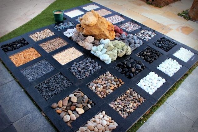 15 Ideas for White Sensation in Garden Landscaping With White Pebbles 20 634x423 15 Ideas for White Sensation in Garden Landscaping With White Pebbles