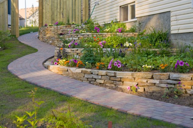 19 Dramatic Terraced Planter Ideas For Creating Landscaping Show 20 retaining wall feb13 1 634x420 19 Dramatic Terraced Planter Ideas For Creating Landscaping Show