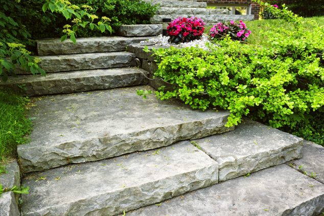 12 of The Very Attractive Garden Landscaping Stepping Ideas 73150 4538909 Custom Stone Steps Stoneshapers Landscaping 634x423 12 of The Very Attractive Garden Landscaping Stepping Ideas