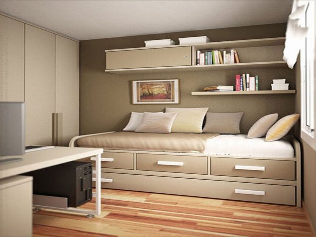 20 Ideas How to Design Small Bedroom That Abound Elegance Magnificent Small Bedroom Colors For Home Decoration Ideas Designing with Small Bedroom Colors 634x476 20 Ideas How to Design Small Bedroom That Abound Elegance