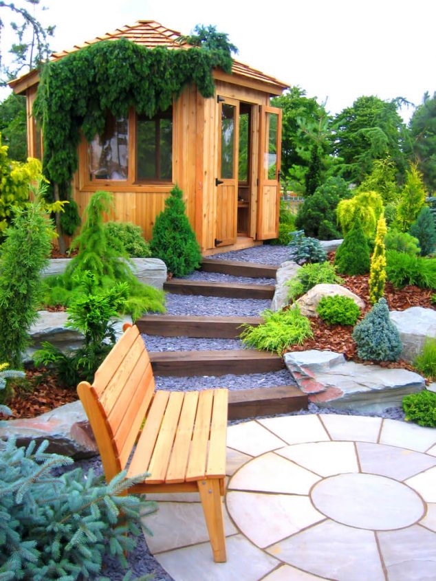 Outdoor Garden Landscaping Step Ideas 1 7 634x845 12 of The Very Attractive Garden Landscaping Stepping Ideas