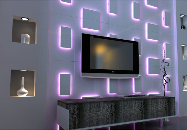 TEXTURED SURFACE 3DWALL PANEL SQUARE XX1 634x443 15 Impressive Wall Lamp Design to Bless the Walls in The Living Place