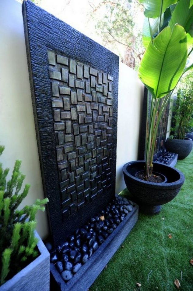 Water Wall Ideas 2 634x953 13 Startling Garden Walls That Youve Been Missing All The Time