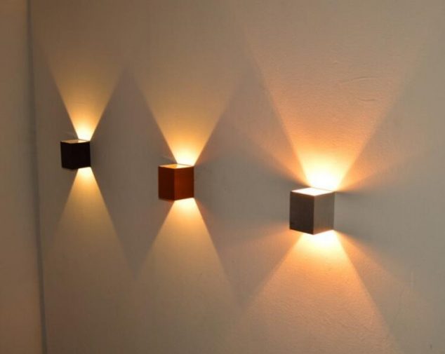 designer wall lighting led wall light lights up your indoor and outdoor space on wall design pic 634x505 15 Impressive Wall Lamp Design to Bless the Walls in The Living Place