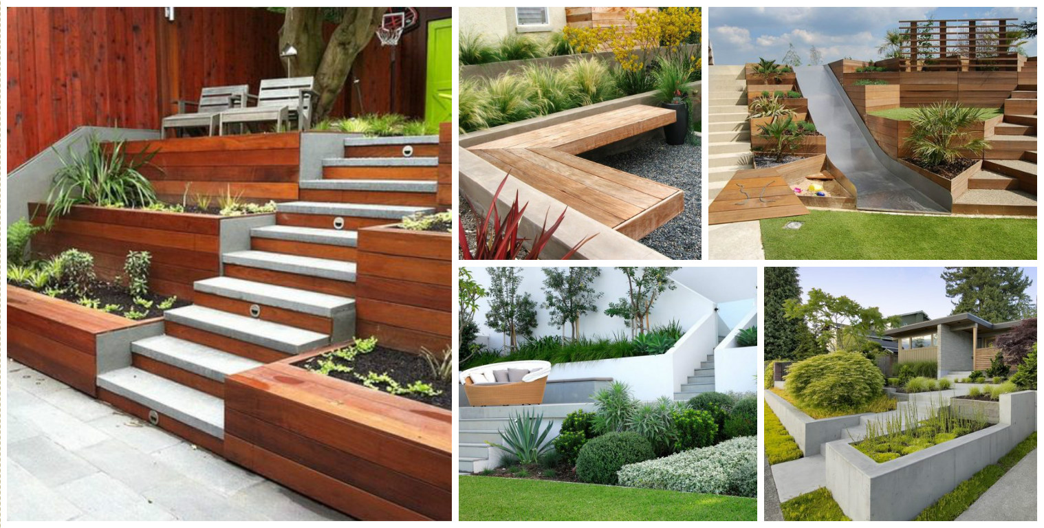 19 Dramatic Terraced Planter Ideas For Creating Landscaping Show