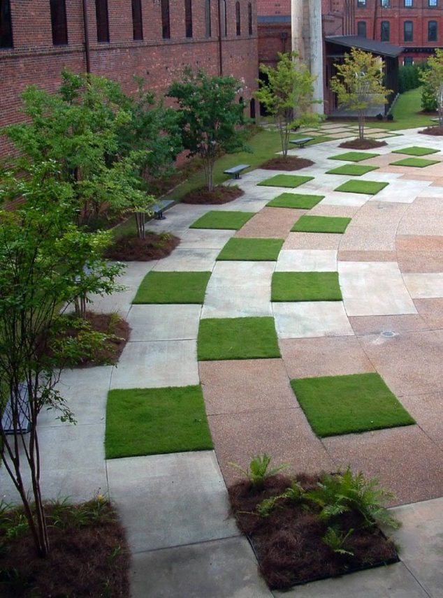 grasspattern 634x856 15 So Beautiful Garden Pathway For Every Contemporary Garden