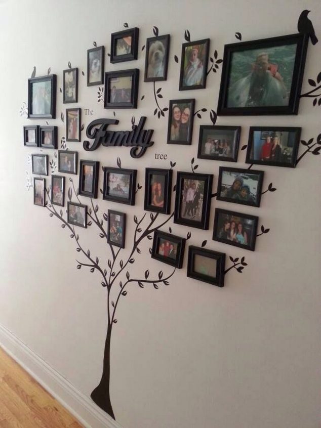 15 Tree Sided Wall Decor For The Blank And Boring Walls In The House image 634x846 15 Tree Sided Wall Decor For The Blank And Boring Walls In The House