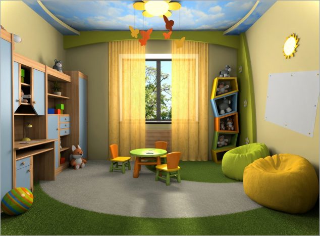 kids bedroom interior design house design ideas 634x467 16 of The Best Kids Rooms That You Need to See Today