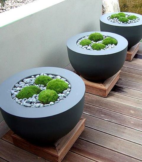 modern planter to make your outdoors stylish 30 16 Magnetic Garden Design That Will Attract Your Attention