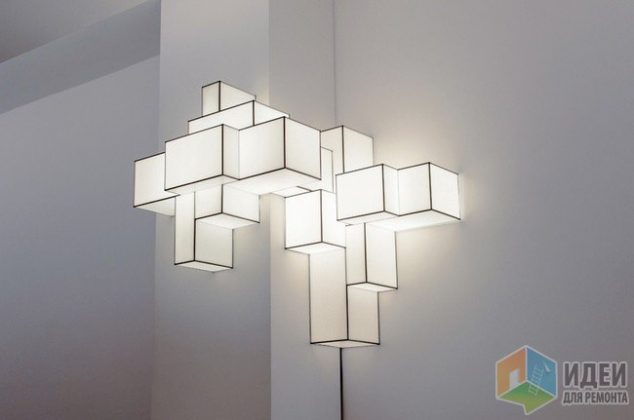 neobychnye svetilniki geometriya pod potolkom 8FY19p4e8odS7TK4dGFz 634x420 15 Impressive Wall Lamp Design to Bless the Walls in The Living Place