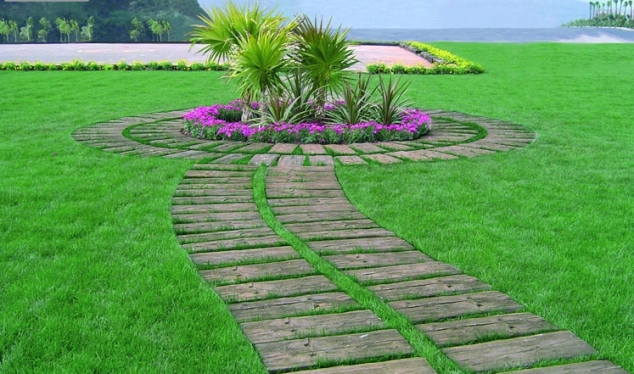 18 Incredible Pathways Design to Cheer up Your Garden Place traviesas como senderos 634x374 18 Incredible Pathways Design to Cheer up Your Garden Place