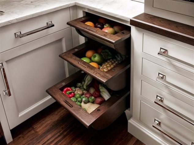 2544965425 634x476 Organization in Kitchen Has Never Been Easier With Corner Kitchen Cabinet