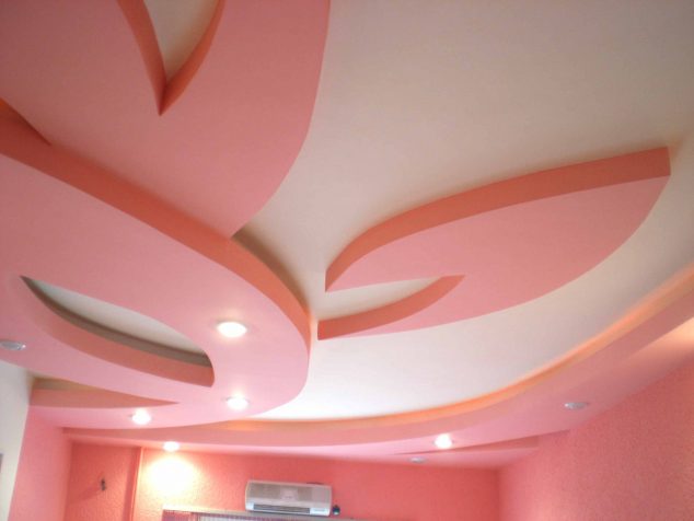 33 634x476 13 Pink Gypsum Board Design for Girl Kids Room That Looks Impressive