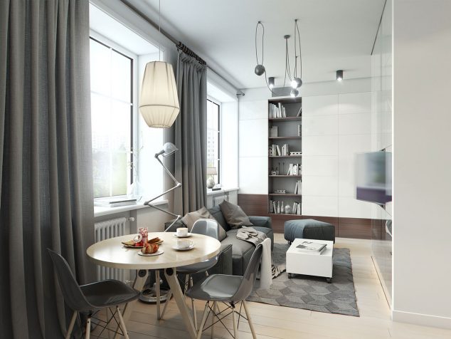 How to Live Large in a Small 40 Square Meter Apartment 38 634x476 How to Live Large in a Small 40 Square Meter Apartment