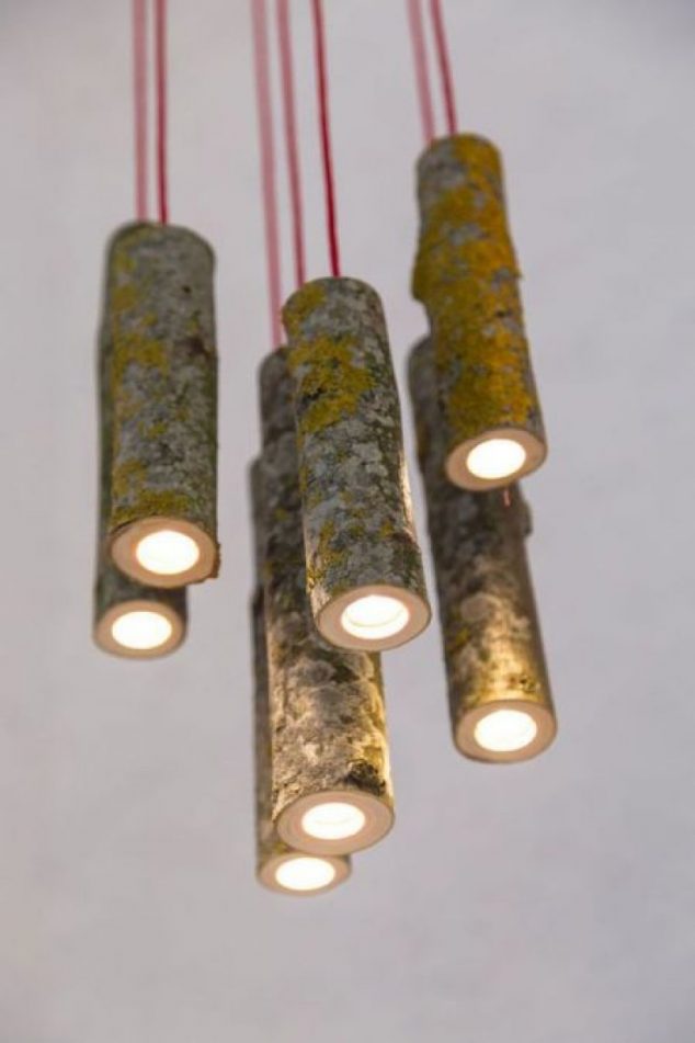 13 Creative DIY Lamp of Wood To Dream For 5 li odun avize 634x951 13 Creative DIY Lamp of Wood To Dream For