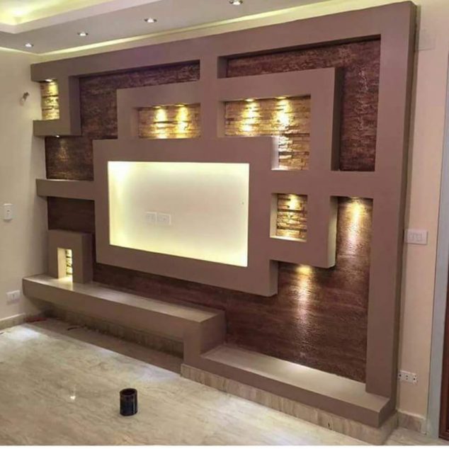 7 634x634 18 Best TV Wall Units With Led Lighting That You Must See