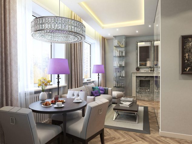 How to Live Large in a Small 40 Square Meter Apartment 7 classical design ideas559057 634x476 How to Live Large in a Small 40 Square Meter Apartment
