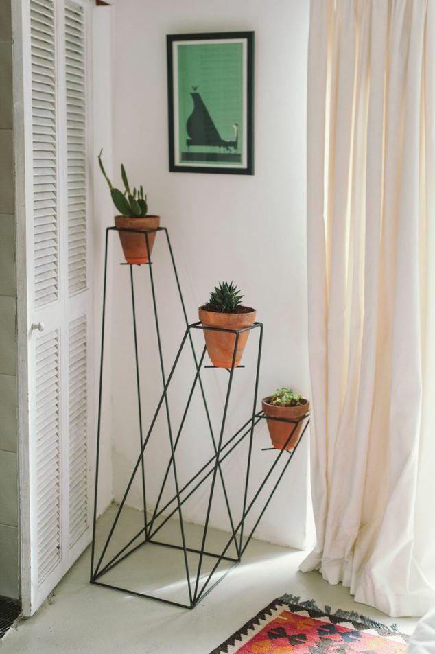 13 Modern DIY Plant Stands That Will Boost Your Creativity 71 634x953 13 Modern DIY Plant Stands That Will Boost Your Creativity