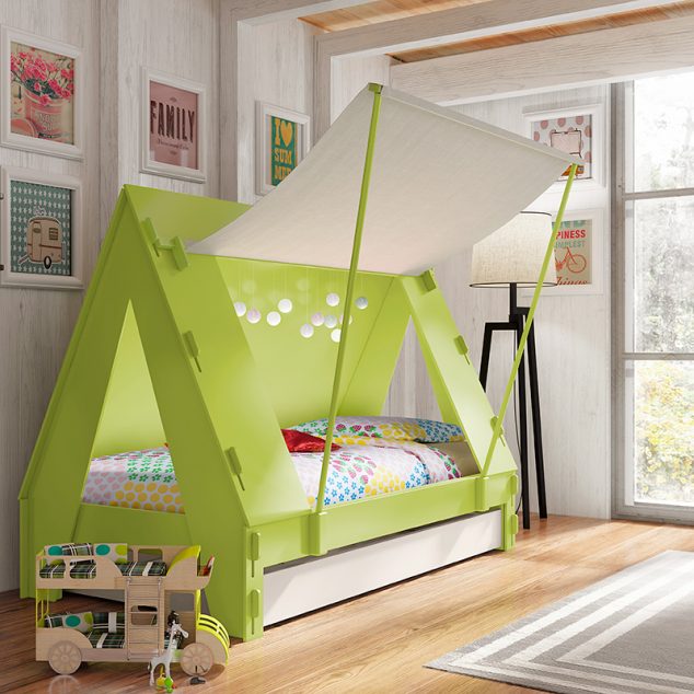 12 Awesome Kids Storage Bed That Will Make an Impression 71a73fd246a26c97755133e95899cf6a.mathybybols mood zeltbett 634x634 12 Awesome Kids Storage Bed That Will Make an Impression