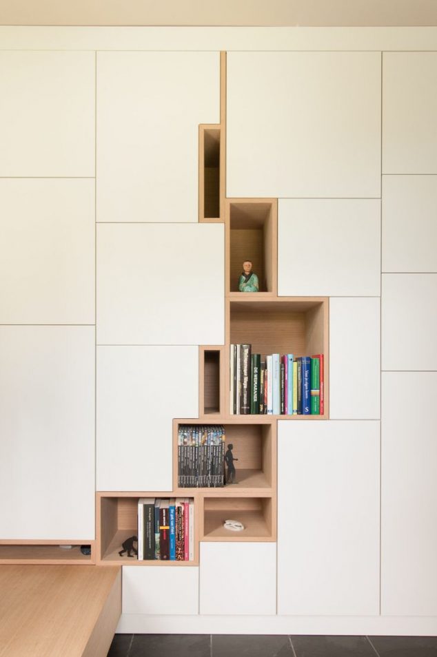 15 Lovely Wall Bookshelves to Dream All About It Best Modern ammo shelf life 634x954 15 Lovely Wall Bookshelves to Dream All About It