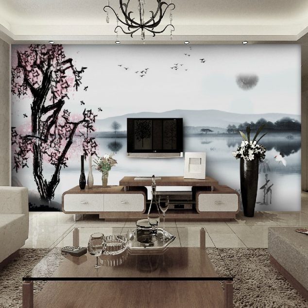  12 3D Wallpaper for TV Wall Units That Will Make a Statement