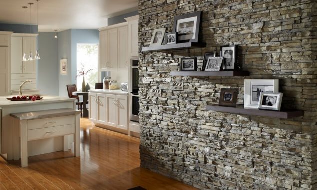 ES Stacked Stone Nantucket int studio ArtWall After 864x518 634x380 12 Stacked Stone Walls That Will Add Charm In Your Home