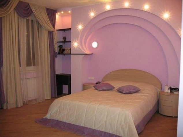 Osobennosti provedeniya remonta 634x476 13 Pink Gypsum Board Design for Girl Kids Room That Looks Impressive