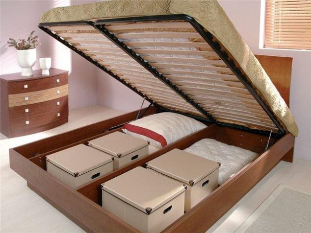 15 Desperately Needed Multi functional Bed With Storage For Your Bedroom Preimushhestva krovati s podemnyim mehanizmom 634x476 15 Desperately Needed Multi functional Bed With Storage For Your Bedroom