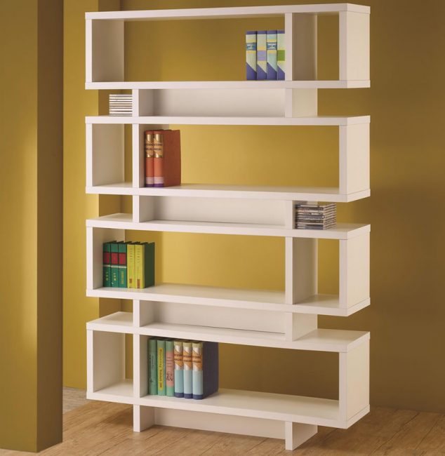 15 Lovely Wall Bookshelves to Dream All About It absorbing bookshelf ideas in bookshelf ideas bookshelf bookshelf ideas 634x650 15 Lovely Wall Bookshelves to Dream All About It