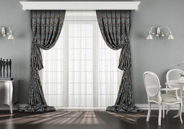 15 Modern Curtains Design to Make You Say Wow black and white curtains for living room ready made design 634x444 15 Modern Curtains Design to Make You Say Wow