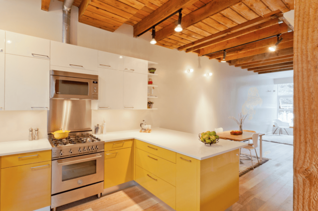 cocina moderna Ideas de cocina creativa de color para hacer brillar su espacio 634x421 If You Are Looking For the Best Kitchen Design Ideas