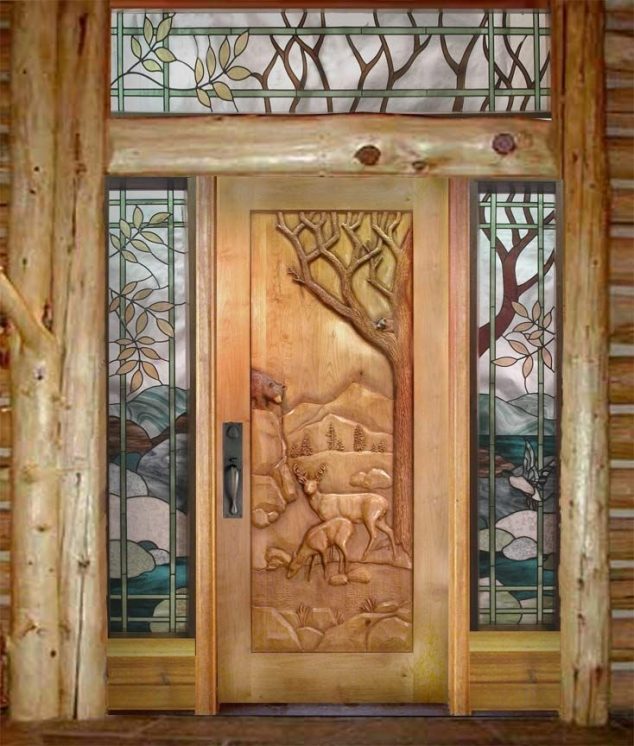 18 Modern Front Door That Will Leave You Speechless d8a8d8a7d8ba d988d98ad984d8a7 d988 d8afd8b1d8a8 d988d8b1d988d8afd98a 1 634x746 18 Modern Front Door That Will Leave You Speechless