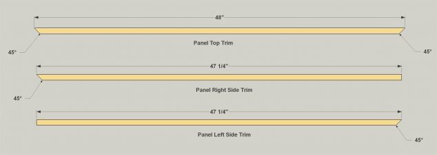 diy wall mounted media cabinet 3 634x226 DIY Wall mounted Media Cabinet To Get Idea From