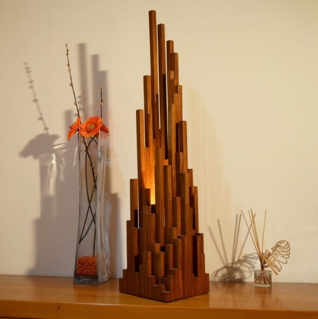 14 Unbelievably Great Wooden Lamp Design That Are Handmade luminaires lampe a poser lampe en bois design 15940596 4 1600x1200 jpg e1f00 big 634x635 14 Unbelievably Great Wooden Lamp Design That Are Handmade