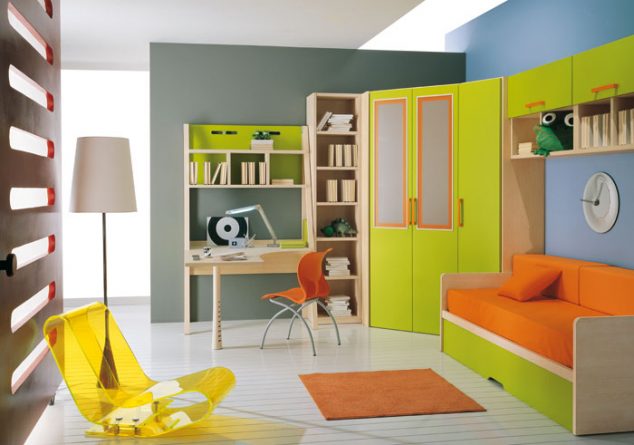 12 Awesome Kids Storage Bed That Will Make an Impression mladinska soba 634x445 12 Awesome Kids Storage Bed That Will Make an Impression