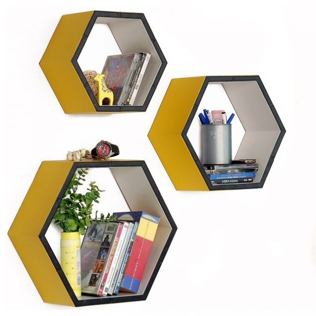 15 Lovely Wall Bookshelves to Dream All About It moderno scaffali e mensole da esposizione 634x634 15 Lovely Wall Bookshelves to Dream All About It