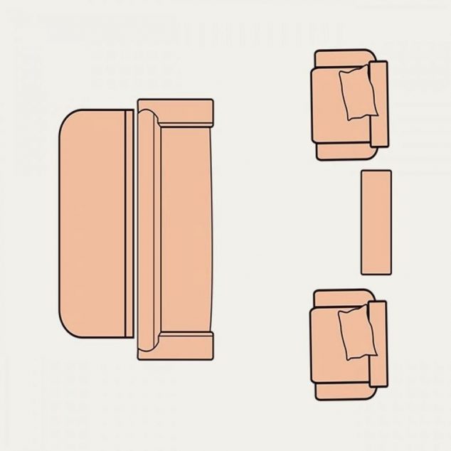 How to Set The Furniture Arrangement in Your Living Room phong khach cua ban se gon gang bat mat hon voi cach sap xep khoa hoc sau day 9c696af81e 634x634 How to Set The Furniture Arrangement in Your Living Room