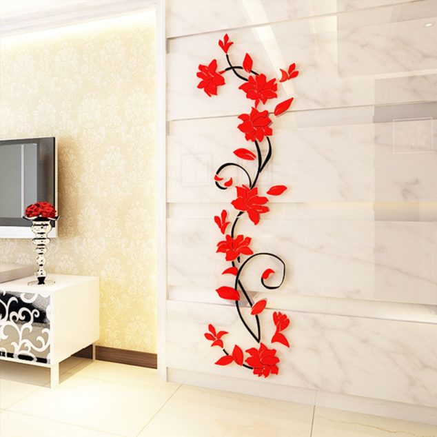 15 Fancy 3D Wall Stickers to Ruin Your Heart 1E0284 6 634x634 15 Fancy 3D Wall Stickers to Ruin Your Heart