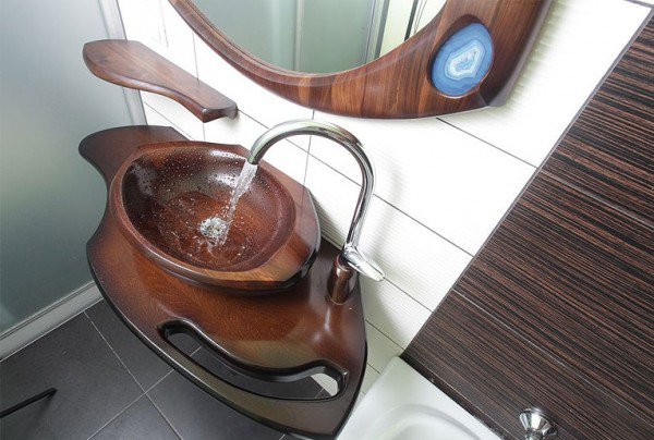1a149 sink1 15 Wooden Sink That are Eye Catcher in Every Bathroom