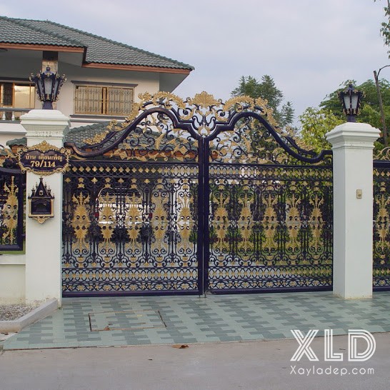 24 mau cong nha dep 2016 12 15 Amazing House Fence Design to Leave you Speechless