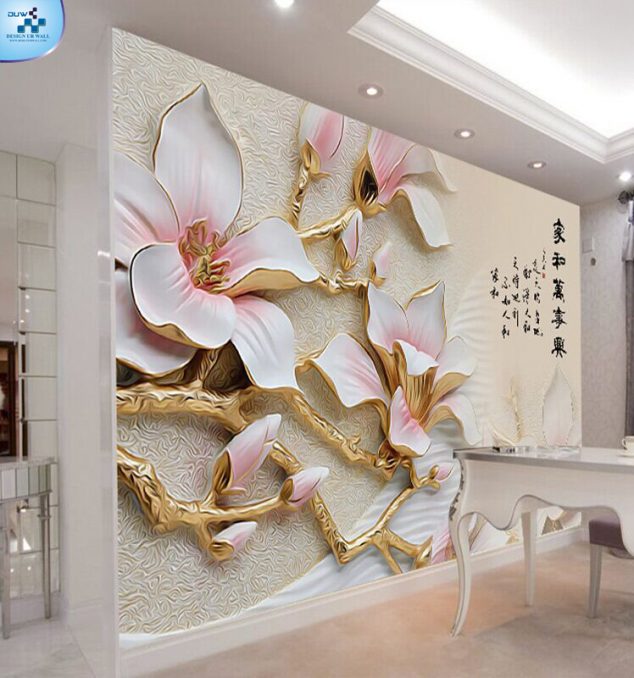 15 Fancy 3D Wall Stickers to Ruin Your Heart 3D TV backdrop wallpaper font b modern b font non woven font b wall b font 634x678 15 Fancy 3D Wall Stickers to Ruin Your Heart