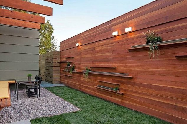 Best Wood Fence Designs Ideas 634x423 15 Amazing House Fence Design to Leave you Speechless