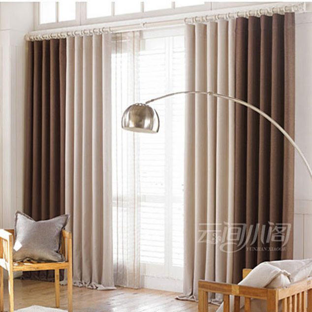 Full light shading linen font b curtain b font font b material b font custom font 634x634 Different Style: Find 15 Beautiful Curtains Design Just Here