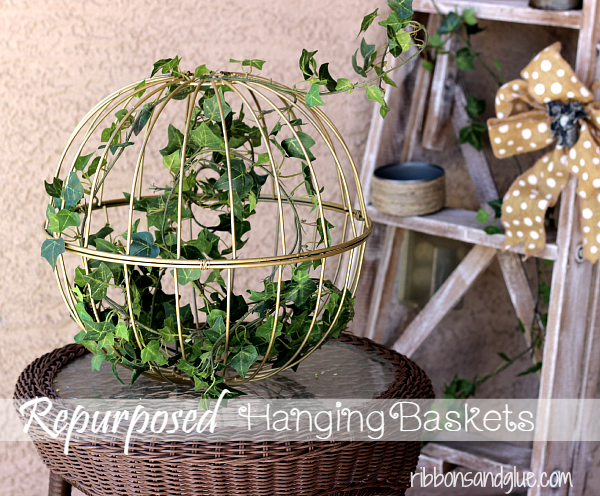 14 Superb Decorative Hanging Flower Pots for DIYers Repurposed Hanging Baskets 2 14 Superb Decorative Hanging Flower Pots for DIYers