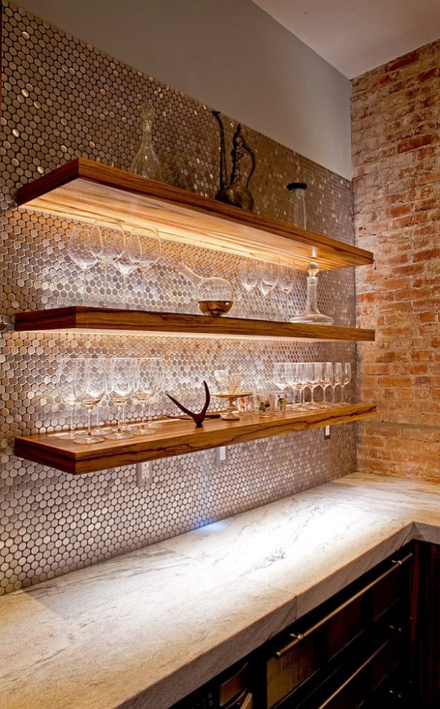 14 Shef Lighting Idea That Will Take Your Breath Away Striking Shelf Lighting Ideas That Will Delighten Your Homes 1 5 634x1022 14 Shef Lighting Idea That Will Take Your Breath Away