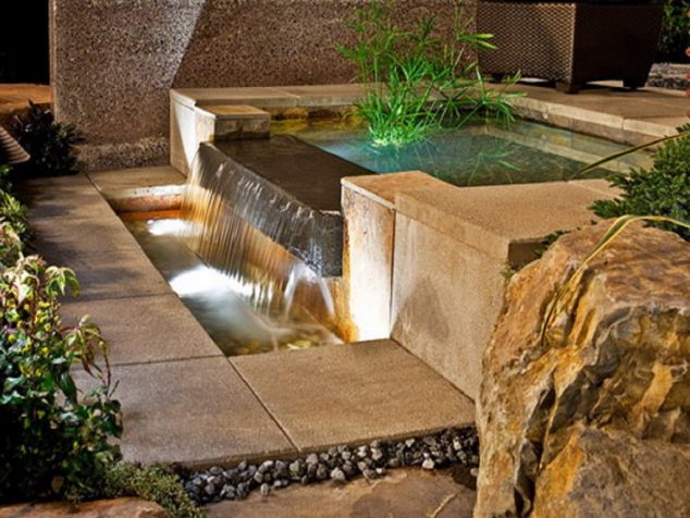 Water feature specialists 634x476 15 Exclusive Backyard Waterfall Fountain You Would Like to See Again