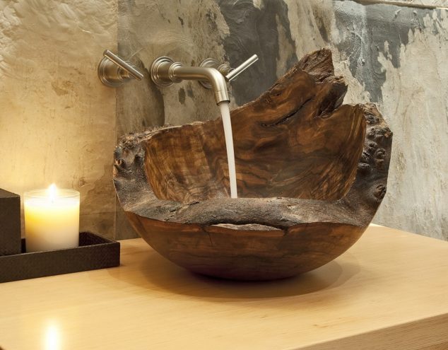 15 Wooden Sink That are Eye Catcher in Every Bathroom black walnut sink vessel 20inw x 13int orig 634x495 15 Wooden Sink That are Eye Catcher in Every Bathroom