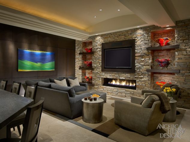 contemporary desert retreat 14 870x652 634x475 18 Marvelous LED Lights For TV Wall Units You Must See Today